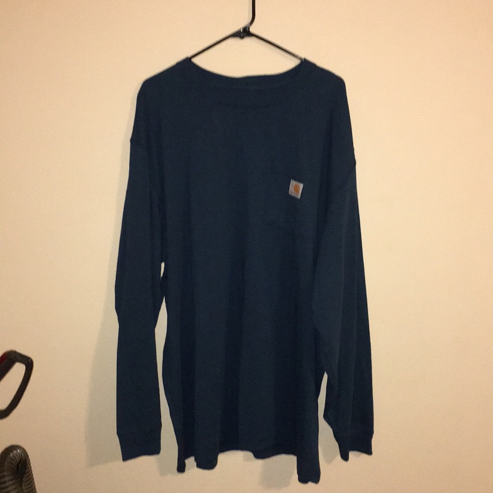 Men’s Blue Carhartt long sleeve size2XL Original F